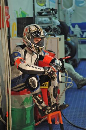 Bastien Mackels aux 24h du Mans 2009
