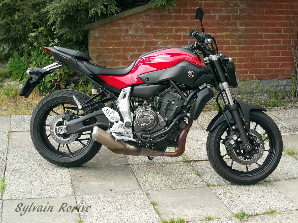 Yamaha MT07 un code à retenir