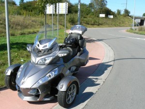 BRP Can-am Spyder RTS le grand luxe sur trois roues