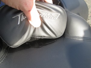 pas étanche du tout le coussin