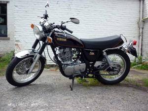 Yahama SR 400, retour vers le passé.