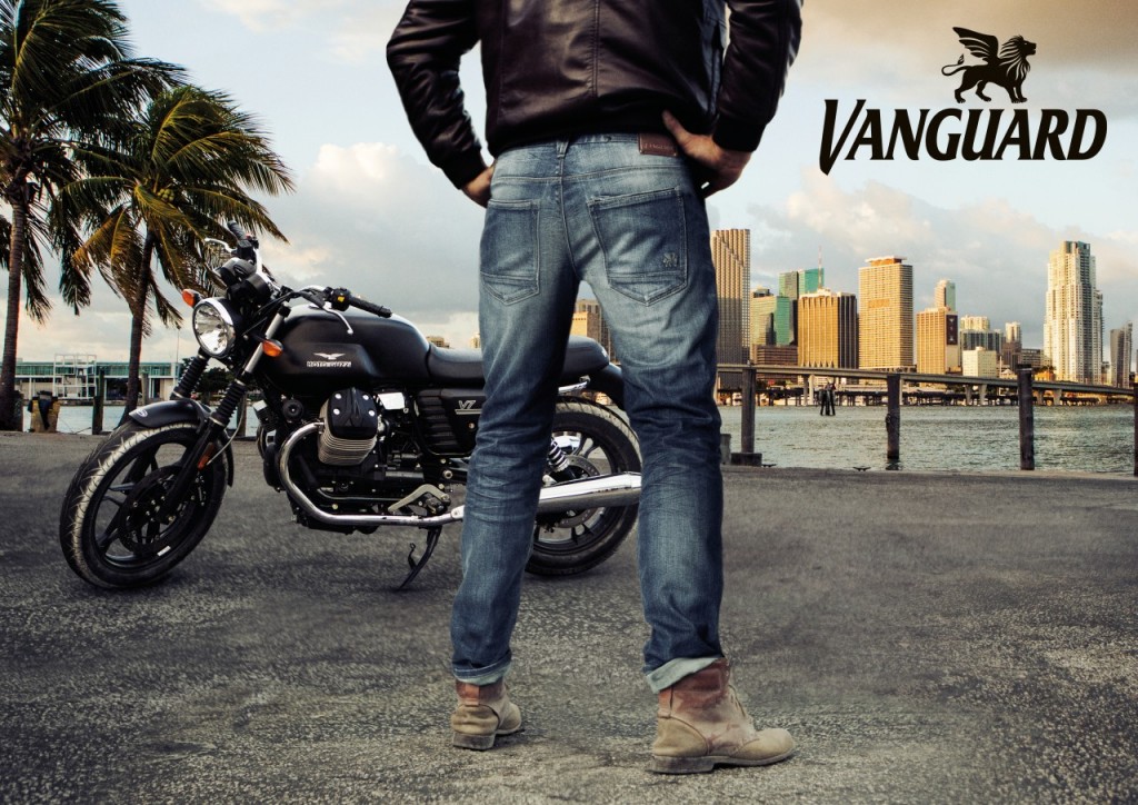 Les vêtements Vanguard vous font gagner une V7 Café Racer