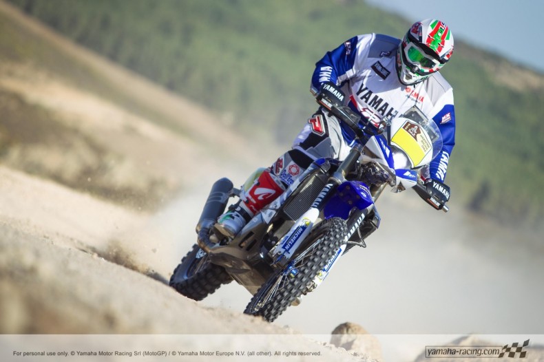 La Yamaha WR450F Rally 2015 prête pour le Dakar