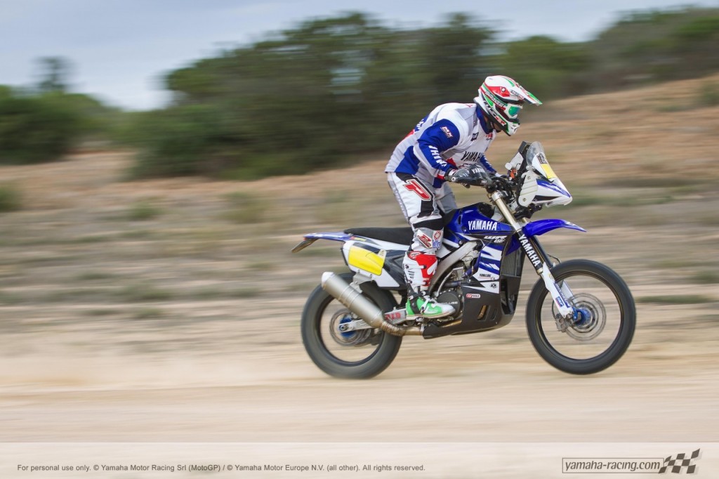 La Yamaha WR450F Rally 2015 prête pour le Dakar