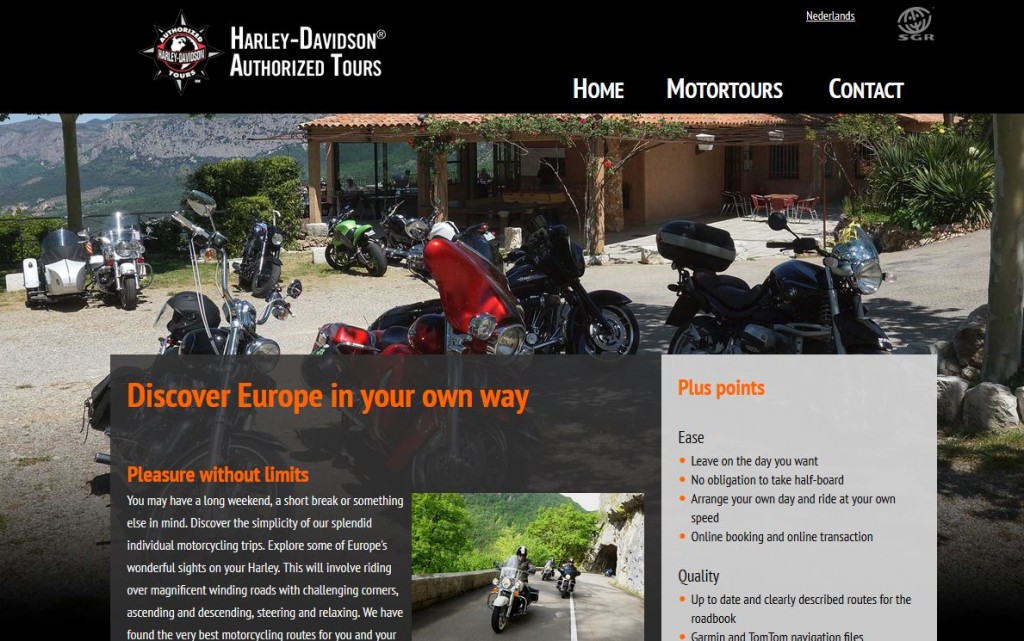 Le tour opérateur d&rsquo;Harley-Davidson va vous faire voyager.