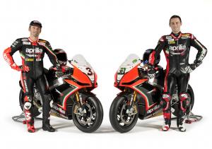 Aprilia au Superbike 2012 avec Biaggi et Laverty