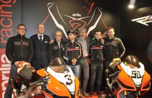 Aprilia au Superbike 2012 avec Biaggi et Laverty