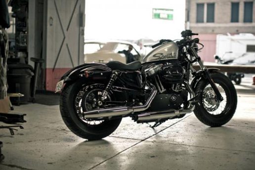 La nouvelle Harley-Davidson Forty-Eight rend une visite éclair à  l&rsquo;expo de la moto