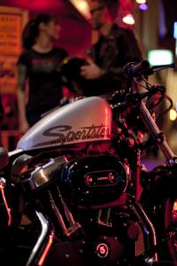 La nouvelle Harley-Davidson Forty-Eight rend une visite éclair à  l&rsquo;expo de la moto