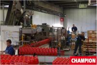 Visite de la Wolf Oil Corporation Champion Motor Oil