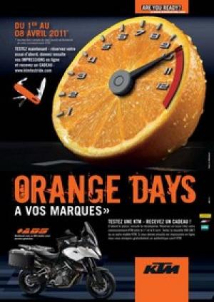 ORANGE DAYS &#8211; du 01 au 08 avril