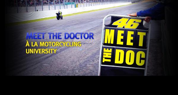 Meet the Doctor à  Assen avec Dainese et AGV