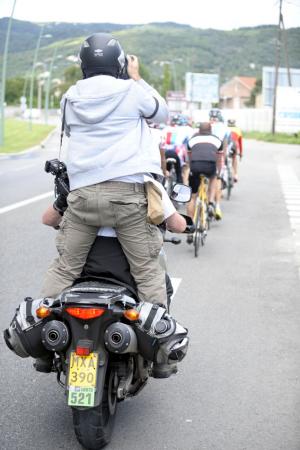 A moto parmi les rois de la petite reine