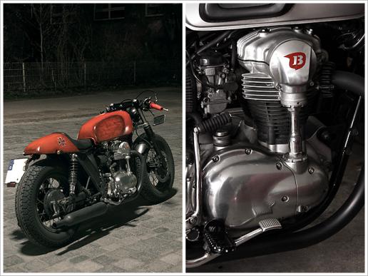 Jagdbobber W650 : un café racer