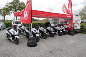 Présentation presse Kymco Xciting 400i &#8211; 2013