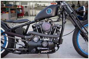 Une Harley modifiée par DP Customs