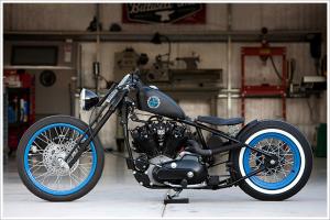 Une Harley modifiée par DP Customs