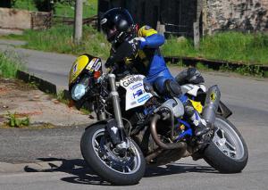 Fred Fiorentino intraitable au Belgian Dark Dog Moto Tour