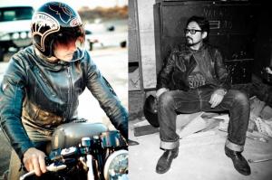 Veste Lazy Boy pour café racer par Roland Sands