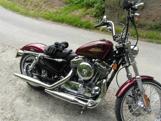 Harley-Davidson Sportster 72 le Low rider des seventies