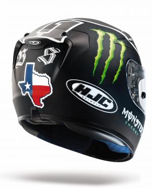 Casque HJC Ben Spies déco Monster