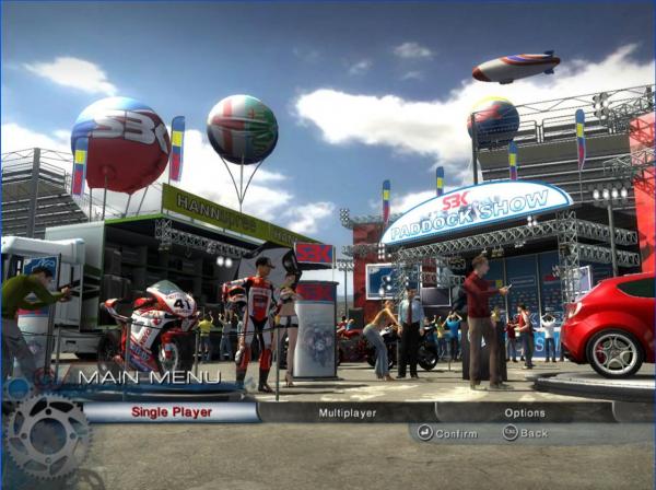 SBK09 sur X-box 360