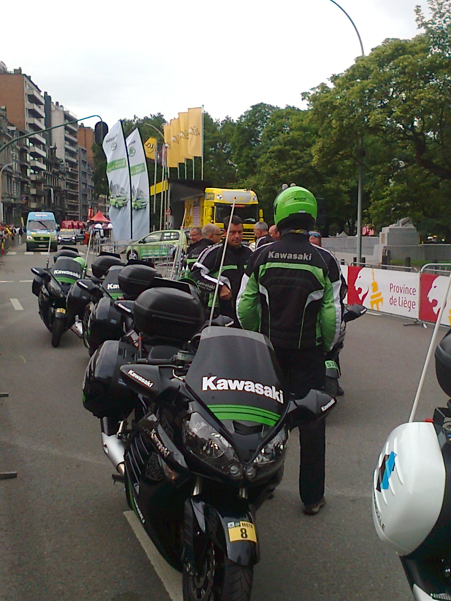 moto kawasaki tour de france