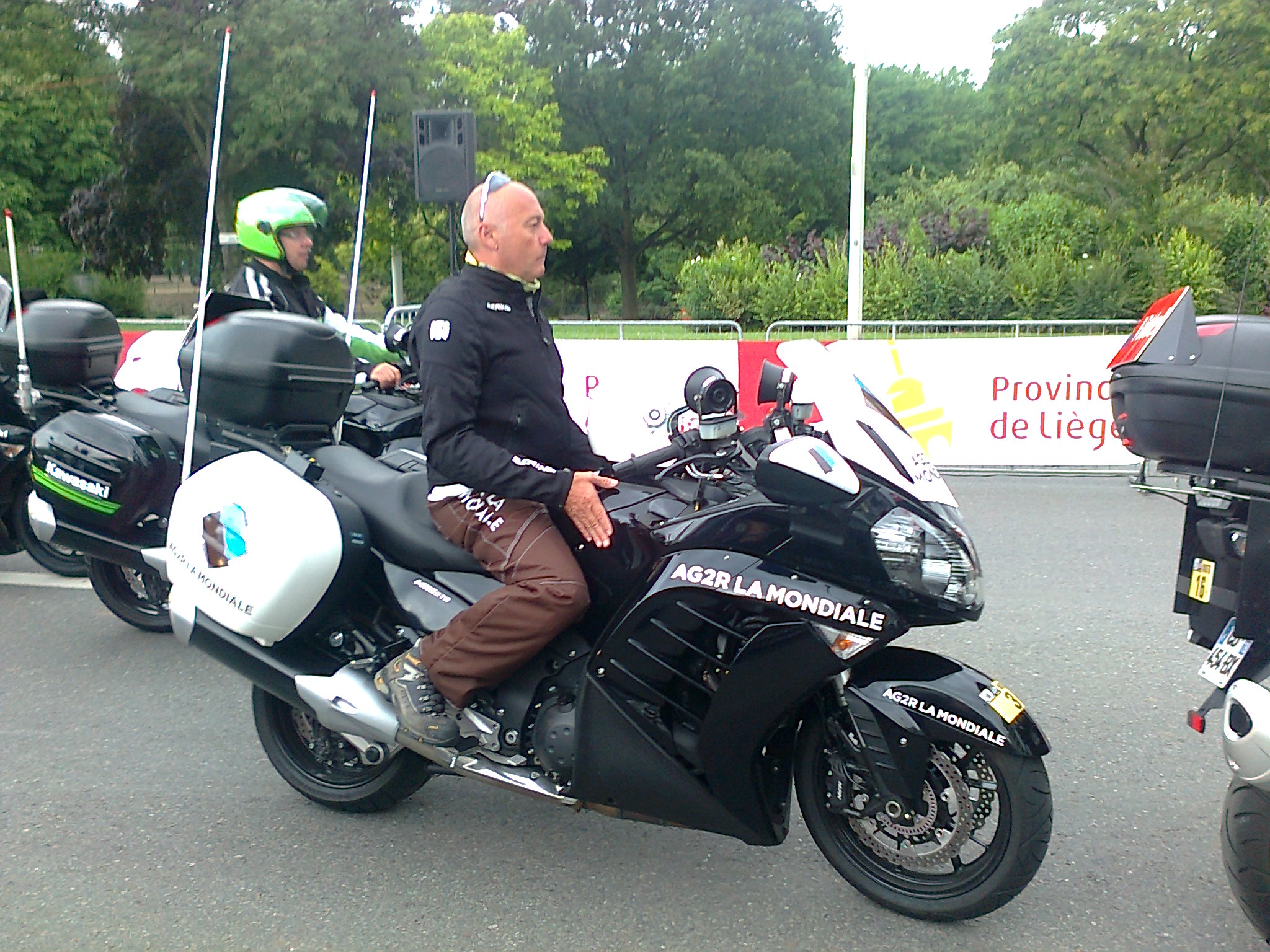 moto kawasaki tour de france