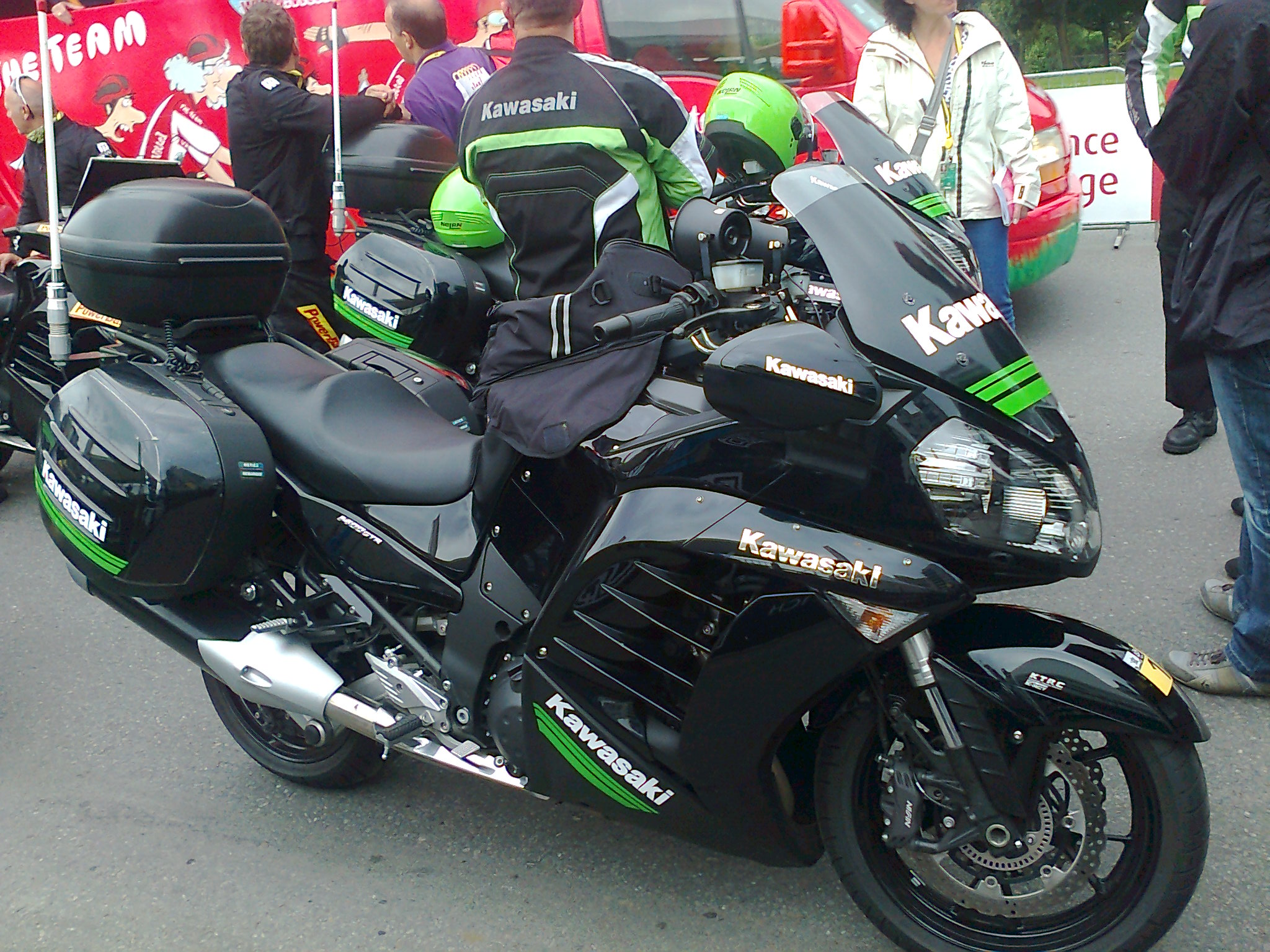 moto kawasaki tour de france