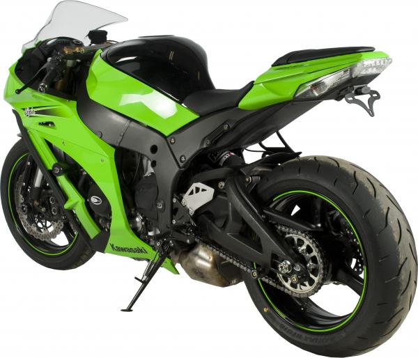 Kawasaki ZX10R un support de plaque tout mini par R&#038;G