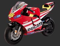 En Ducati, comme papa ou Valentino