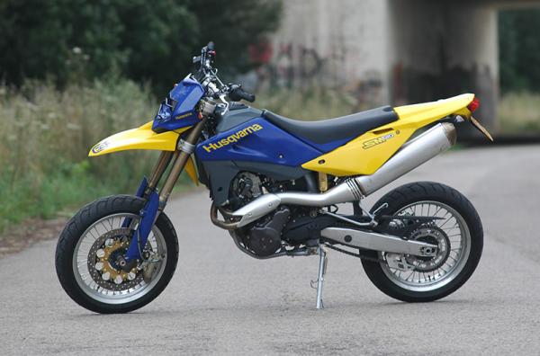 Présentation de la Husqvarna 610 SM