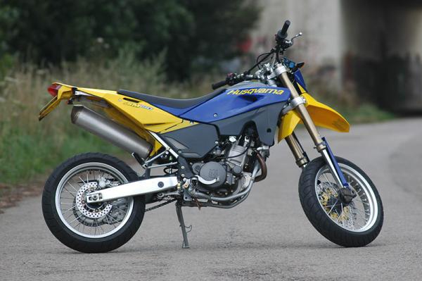 Présentation de la Husqvarna 610 SM