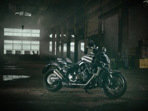 Une Yamaha V-Max carbone, ça déchire