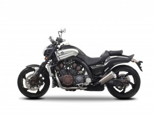 Une Yamaha V-Max carbone, ça déchire