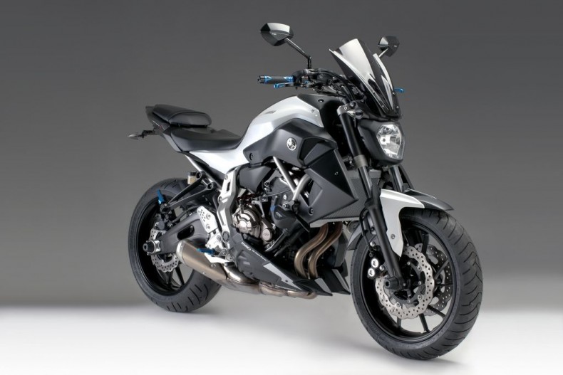 Une Yamaha MT-O7 toute équipée par Puig