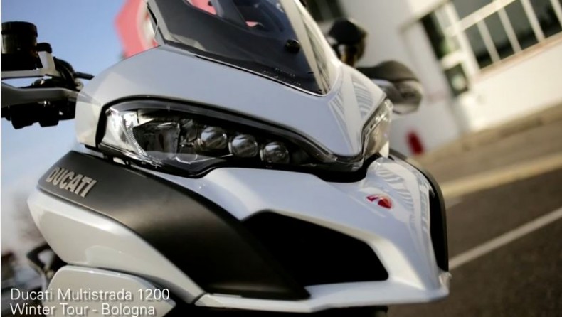 Ducati Multistrada Winter tour