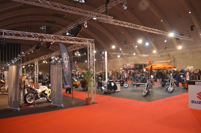Le salon de la moto de Mons 2015