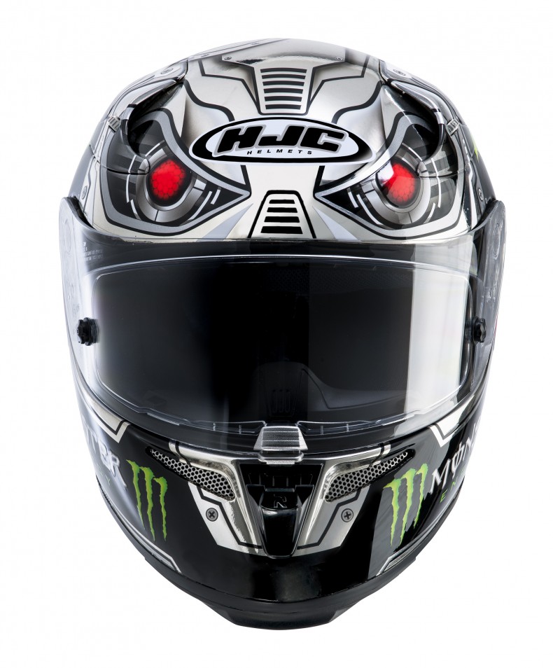 Un jeu inédit chez HJC pour la sortie du casque réplica Speed Machine