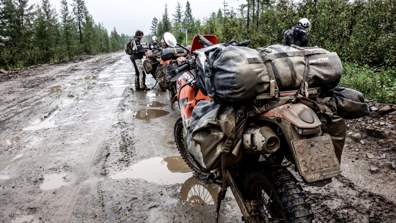 Test de la bagagerie souple Enduristan