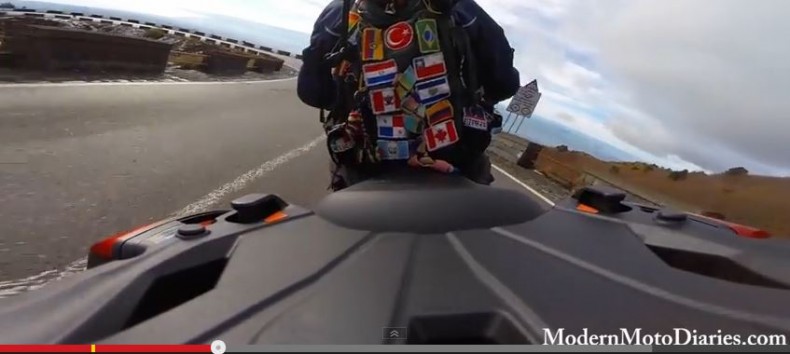 Quelques vues de Sicile sur une Kawasaki Versys 1000