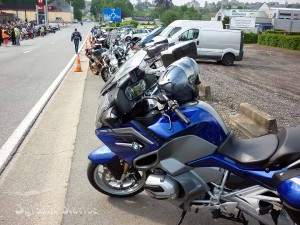 La BMW R1200RT au brevet des 500 kms