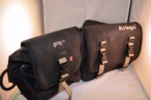 Kriega des sacs pour la moto et les motards par des motards.