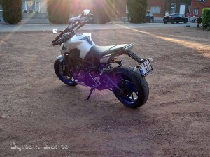 Yamaha MT-09 un peu plus près des étoiles