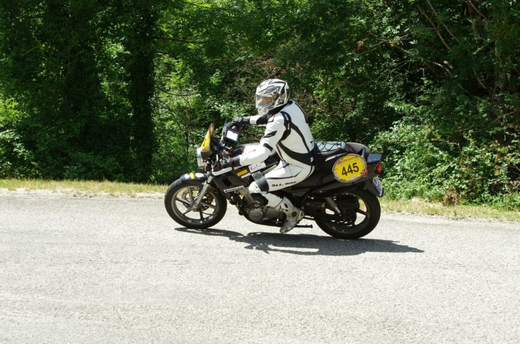 Eddy et son premier rallye en championnat de France des rallyes