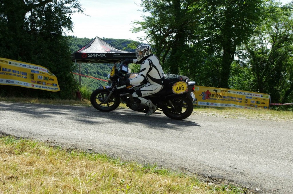 Eddy et son premier rallye en championnat de France des rallyes