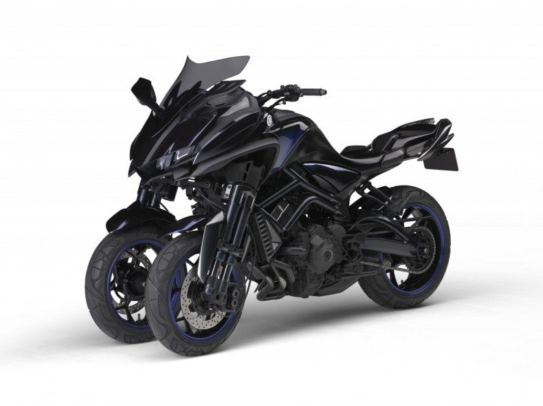 Yamaha au salon de Tokyo avec un 3 roues au coeur de MT-09