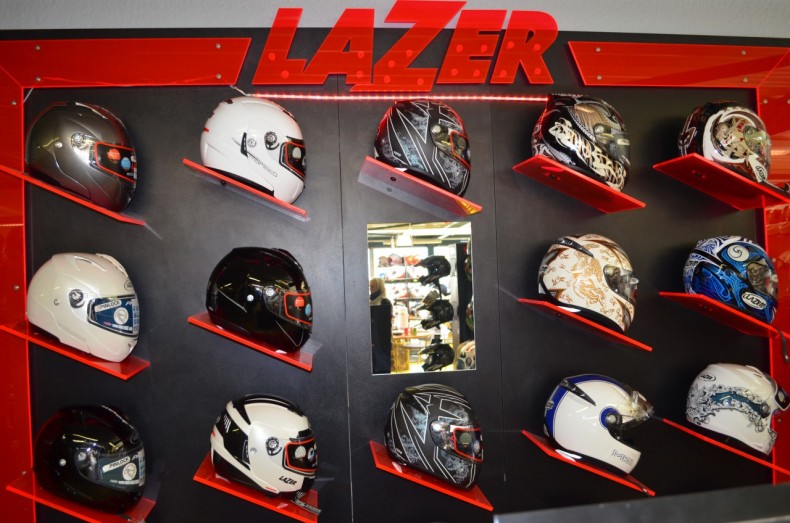 Lazer présentait sa collection 2016 chez Golden Bikes