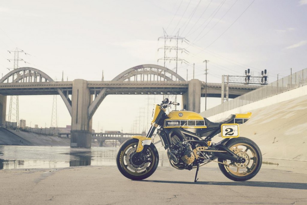 Les détails de la MT-09 façon Roland Sands