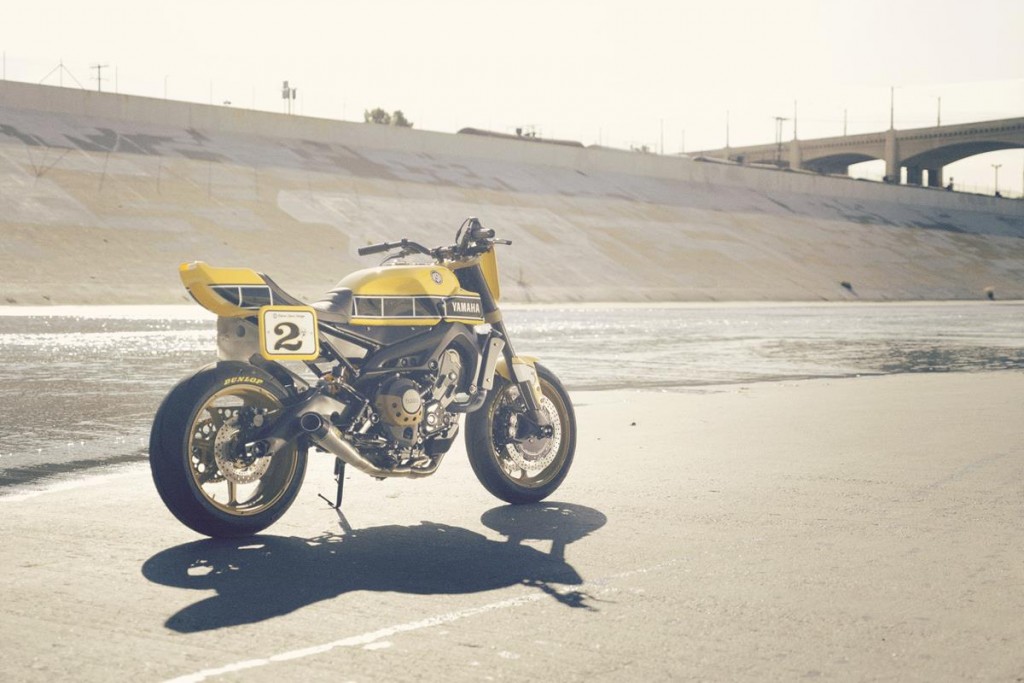 Les détails de la MT-09 façon Roland Sands